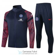 PSG Chaqueta Red Navy + Pantalon 2020/2021