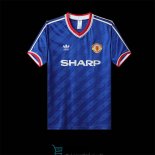 Camiseta Manchester United Retro 3ª Equipación 1986/1988