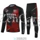 Arsenal Sudadera De Entrenamiento Black Red + Pantalon 2020/2021