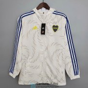 Boca Juniors Chaqueta Rompevientos White III 2021/2022