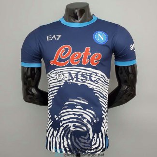 Camiseta Authentic Napoli Commemorative Edition Blue 2021/2022