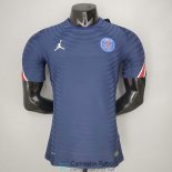 Camiseta Authentic PSG x Jordan Training Royal Blue 2021/2022