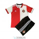 Camiseta Feyenoord Niños 1ª Equipación 2021/2022