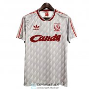 Camiseta Liverpool Retro 2ª Equipación 1989 1990