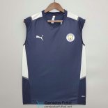 Camiseta Manchester City Vest Training Royal Blue 2021/2022