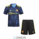 Camiseta Manchester United Niños 3ª Equipación 2021/2022