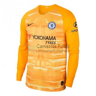 Camiseta Manga Larga Chelsea Yellow Portero 2019/2020