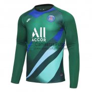 Camiseta Manga Larga PSG Green Portero 2019/2020