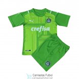 Camiseta Palmeiras Niños Portero Green 2021/2022