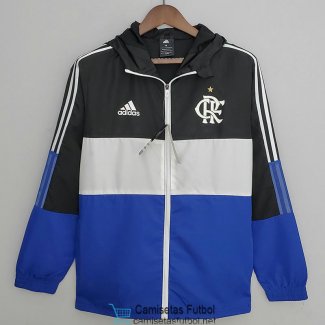 Flamengo Chaqueta Rompevientos Black Blue I 2022/2023