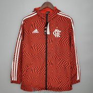 Flamengo Chaqueta Rompevientos Red Black White 2021/2022