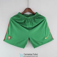 Pantalon Corto Portugal Green 2022/2023