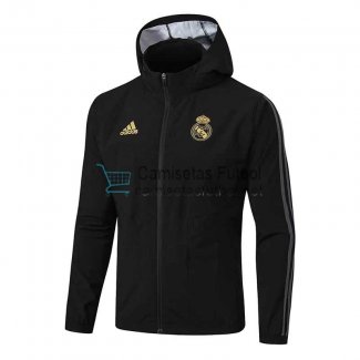 Real Madrid Chaqueta Rompevientos Black 2019/2020