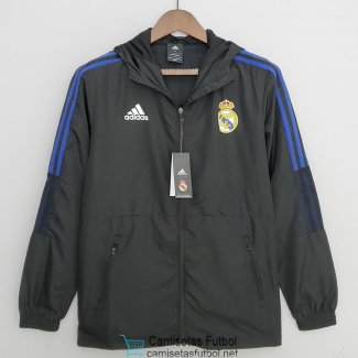 Real Madrid Chaqueta Rompevientos Black I 2022/2023