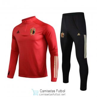 Belgica Sudadera De Entrenamiento Red + Pantalon 2020/2021