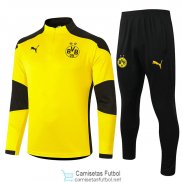 Borussia Dortmund Sudadera De Entrenamiento Yellow + Pantalon 2020/2021