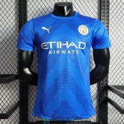 Camiseta Authentic Manchester City Portero Blue 2022/2023