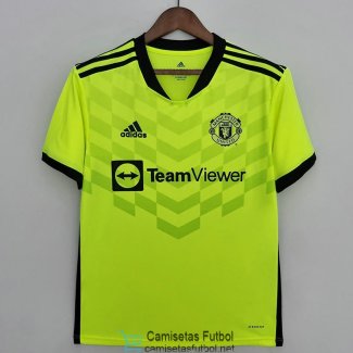 Camiseta Manchester United Fluorescent Green 2022/2023