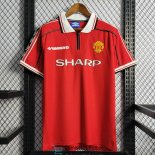 Camiseta Manchester United Retro 1ª Equipación 1998/1999