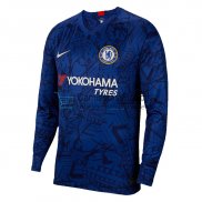 Camiseta Manga Larga Chelsea 1ª Equipación 2019/2