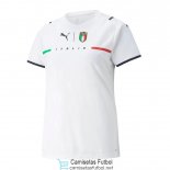 Camiseta Mujer Italia 2ª Equipación 2021/2022