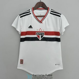 Camiseta Mujer Sao Paulo FC 1ª Equipación 2022/2023