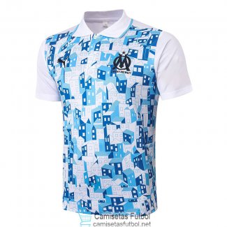 Camiseta Olympique Marseille Polo White 2020/2021