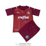 Camiseta Palmeiras Niños Portero Red 2021/2022