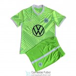 Camiseta VFL Wolfsburg Niños 1ª Equipación 2021/2022