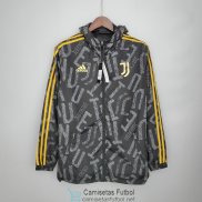 Juventus Chaqueta Rompevientos Black Phnom Penh 2021/2022