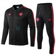 Manchester United Chaqueta Red Black + Pantalon 2019/2020