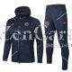PSG Chaqueta Capucha Blue + Pantalon 2019-2020
