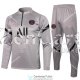 PSG Sudadera De Entrenamiento Grey + Pantalon Grey 2021/2022