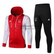 Ajax Chaqueta Capucha Red + Pantalon 2019/2020
