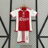 Camiseta Ajax Niños 1ª Equipación 2023/2024