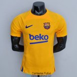 Camiseta Authentic Barcelona Training Suit Yellow I 2022/2023