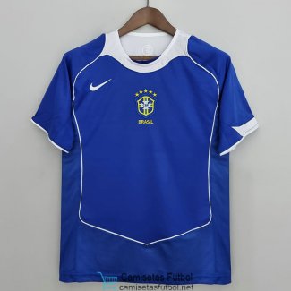 Camiseta Brasil Retro 2ª Equipación 2004/2006