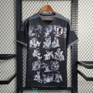 Camiseta Japon Anime Saints Black 2023/2024