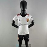 Camiseta Manchester United Niños 2ª Equipación 2022/2023