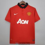 Camiseta Manchester United Retro 1ª Equipación 2013/2014