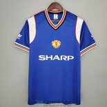 Camiseta Manchester United Retro 2ª Equipación 1985/1986