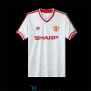 Camiseta Manchester United Retro 2ª Equipación 1986/1988