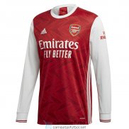 Camiseta Manga Larga Arsenal 1ª Equipación 2020/2021