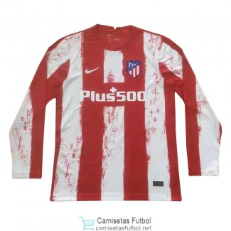 Camiseta Manga Larga Atletico De Madrid 1ª Equipación 2021/2022