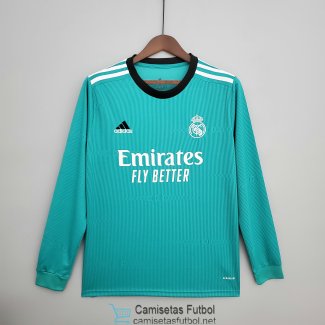 Camiseta Manga Larga Real Madrid 3ª Equipación 2021/2022