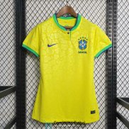 Camiseta Mujer Brasil 1ª Equipación 2022/2023