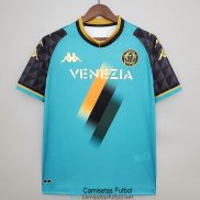 Camiseta Venezia Football Club Portero Blue 2021/2022