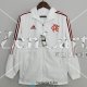 Flamengo Chaqueta Rompevientos White II 2022/2023