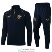 Glasgow Rangers Sudadera De Entrenamiento Royal + Pantalon Royal 2021/2022