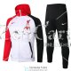 Liverpool Chaqueta Capucha White + Pantalon Black 2020/2021